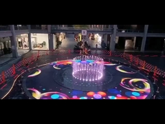 شاشات الأرضية الفاعلة بالليل في الهواء الطلق