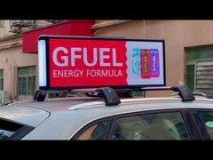 شاشة LED لسيارة الأجرة P2.5 شاشة إعلانات RGB تاكسي خارجية SMD2121