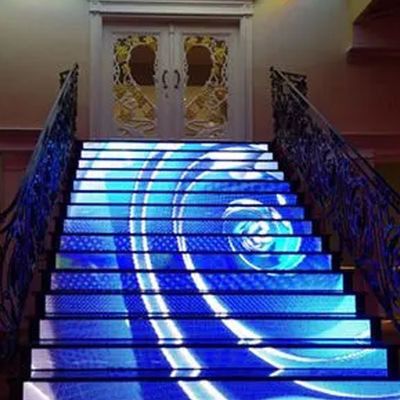 1920-3840HZ درجة حرارة اللون القابلة للتعديل P2.9 شاشة LED الأرضية مع 5000 1 نسبة التباين