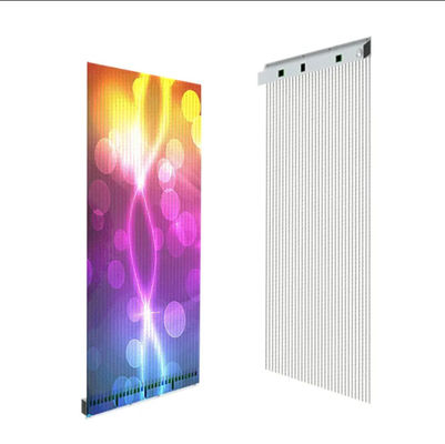 شاشات LED شفافة مع رقائق Nichia LED ومعدل تحديث البيانات 1920 هرتز