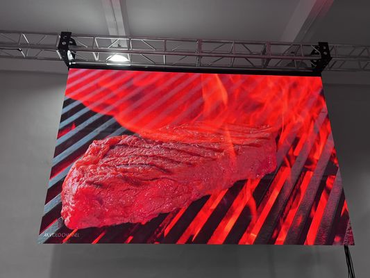 شاشة LED مرنة P1.56, تصميم توفير المساحة غرف المؤتمرات غرف الاجتماعات