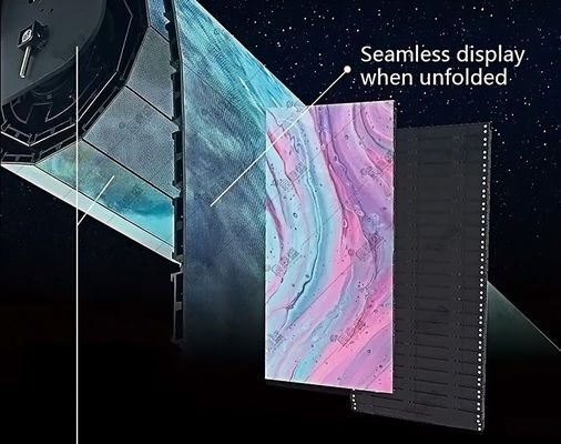 شاشة LED مرنة قابلة للطي P1.5، تصميم موفر للمساحة لغرف المؤتمرات وغرف الاجتماعات